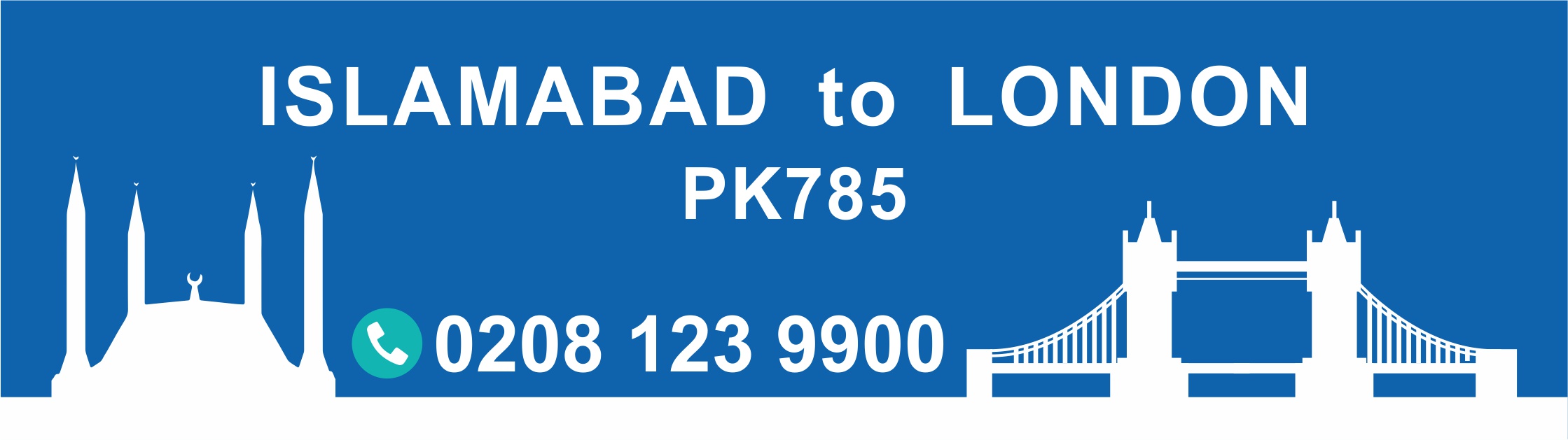 Islamabad to London PIA flight PK785 Arrival Time